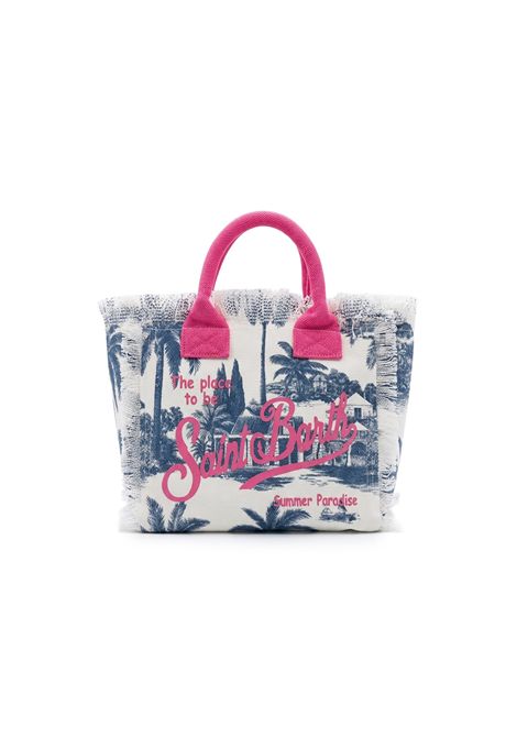 Borsa media in canvas SAINT BARTH | COL0001 COLETTE07501L RD ST BARTH JOUY 6125